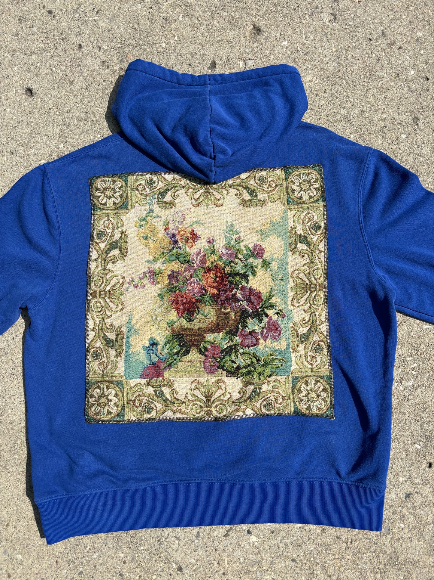 Fancy Flowers Patch Hoodie XL